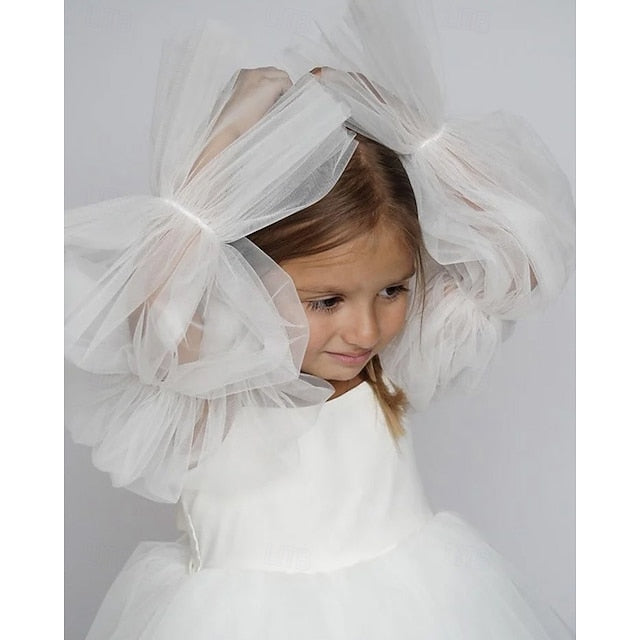 Girl Girls' Dress Kid's Princess Flower