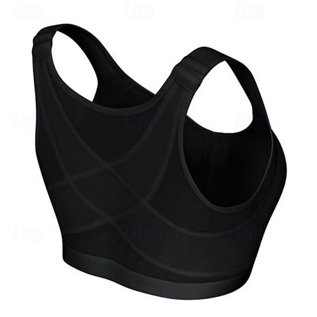 Sports Bra Hollow Mesh Back Sports Bra Fitness Yoga Vest
