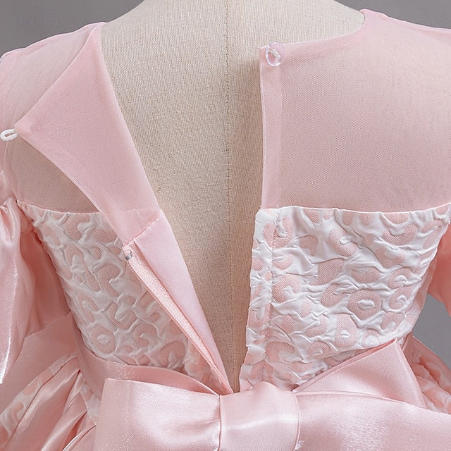 Party Formal Girls' Wedding Flower Girl Dress