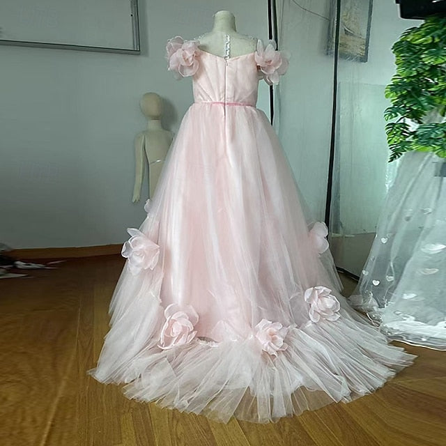 First Flower Girl Communion Party Girls' Dress