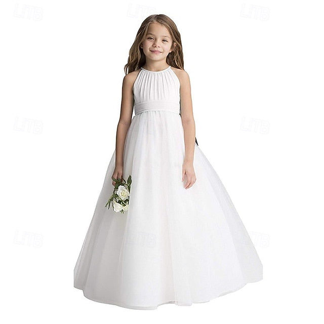 Girls' Dress Kid's Flower Princess Girl