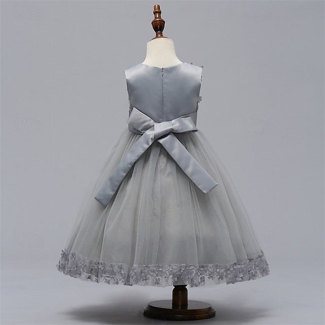 Girls' Flower Kid's Dress Princess Girl