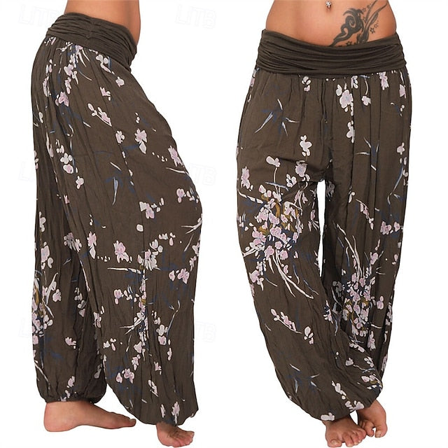 Women's Pants Trousers Harem Pants Palazzo Pants Fashion