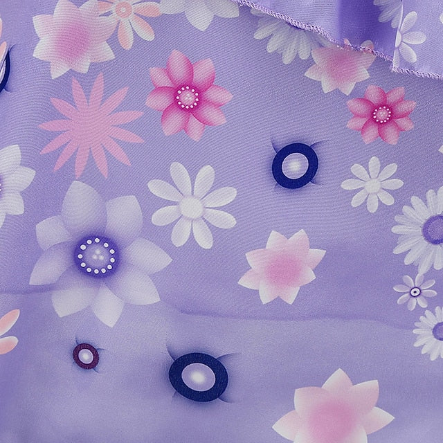 Encanto Fairytale Isabela Madrigal Girl Dress Flower Princess