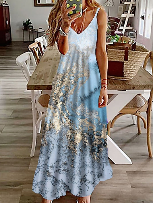 Women's Maxi Dress Casual Dress Sundress Floral Dress Basic