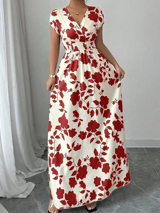 Women's Maxi Dress A Line Dress Vacation Casual Boho