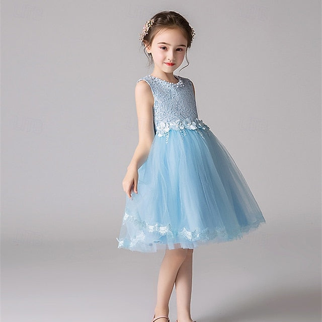 Dress Princess Kid's Girls' Girl Flower