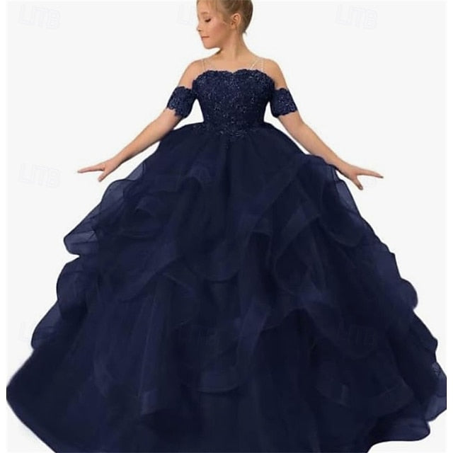 Flower Kid's Princess Girls' Girl Dress