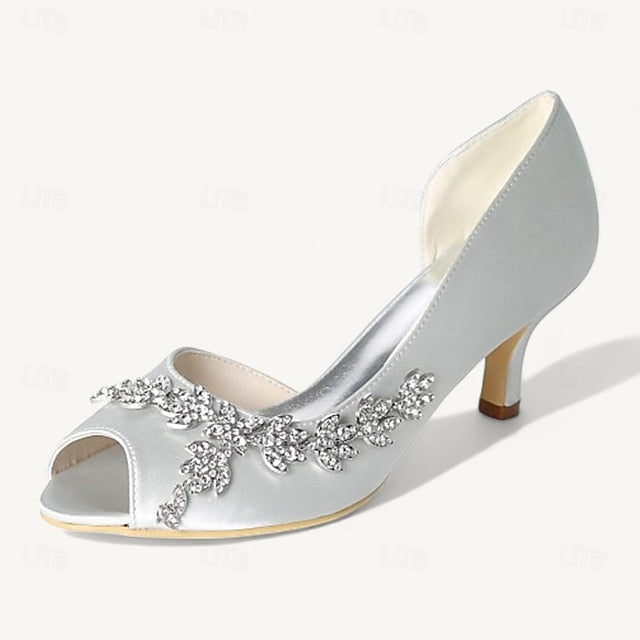 Wedding Bling Women's Bridal Sparkling Shoes