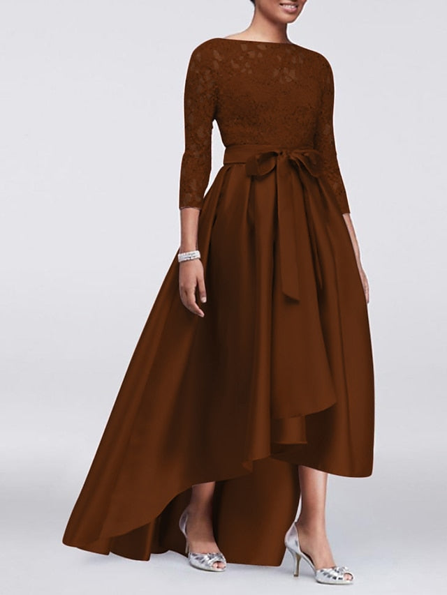 Size Elegant Bride Guest Mother Plus Dress the Wedding of A-Line