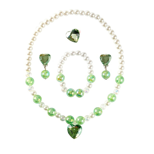 Tiana Fairytale Dress Girl Princess Theme Bell Tinker Flower