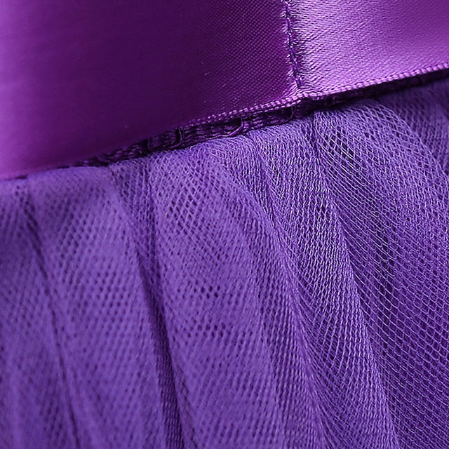 Dress Flower Girls' Party Gown Girl Evening