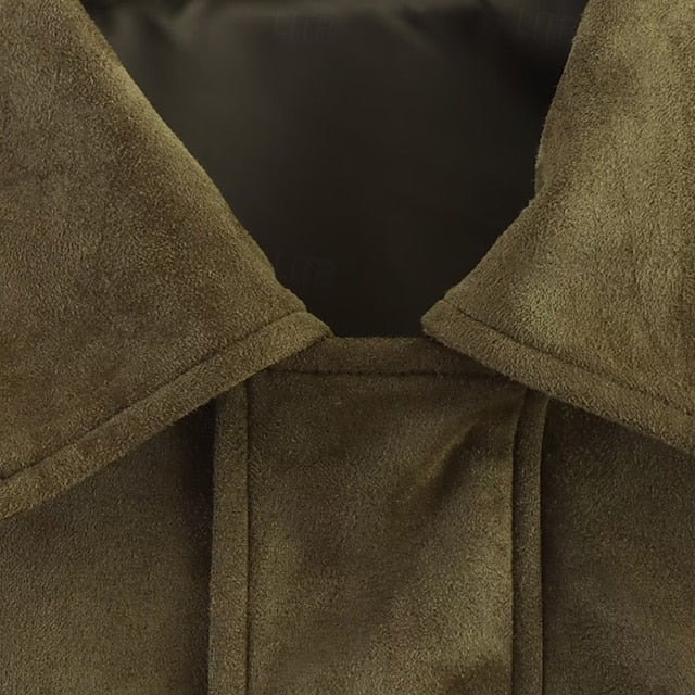 Pocket Women's Jacket Warm Zipper Casual Comfortable