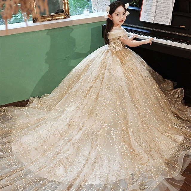 Girls' Kid's Girl Princess Dress Flower