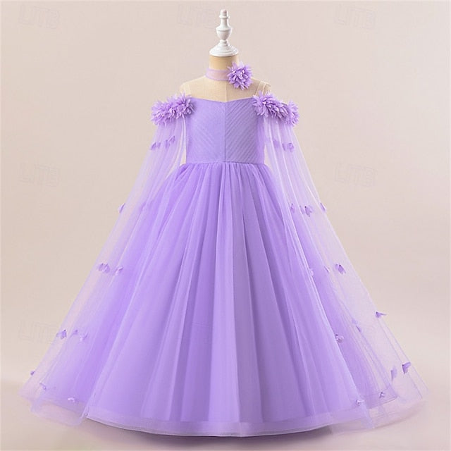 Girls' Flower Girl Dress Kid's Princess