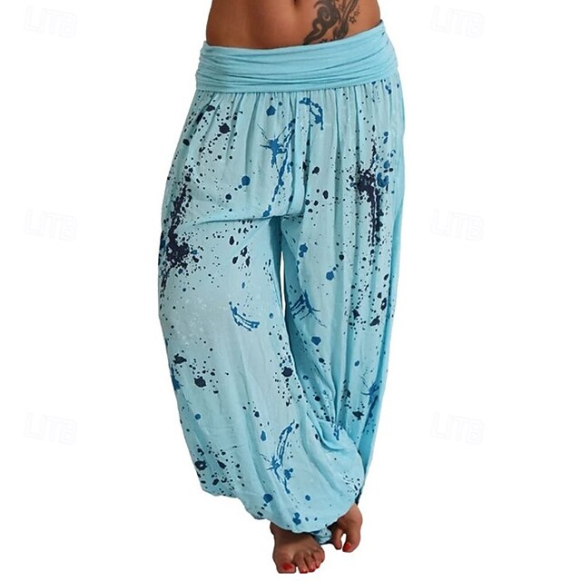 Women's Pants Trousers Palazzo Pants Fashion Boho Full