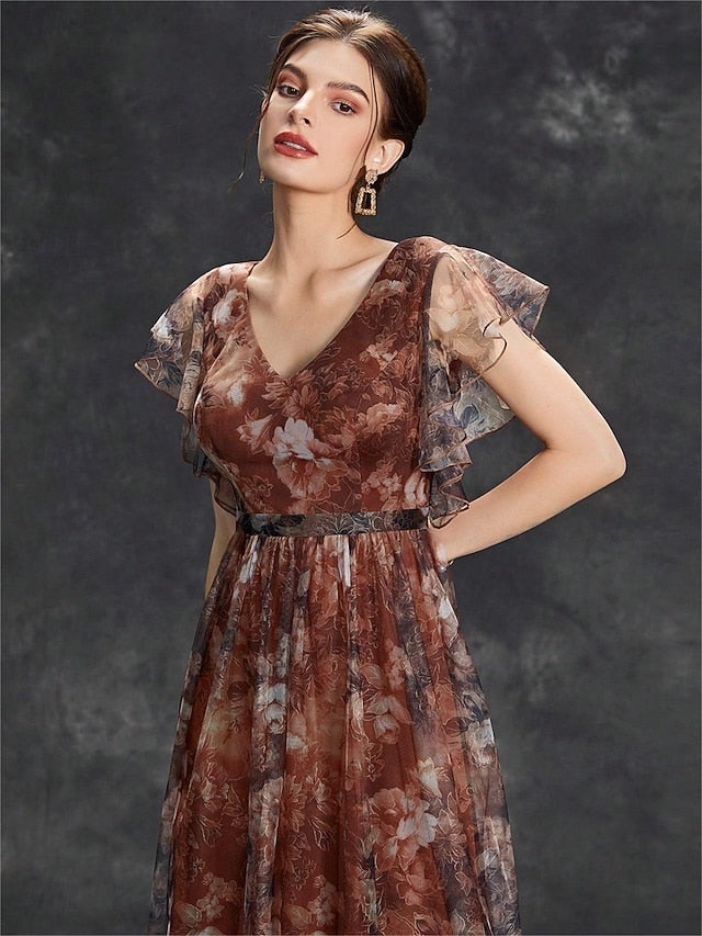 A-Line Quinceanera Dresses Elegant Dress Formal Wedding Floor