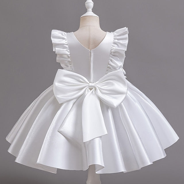 Girls' Toddler Sleeveless Wedding Dress Floral Party