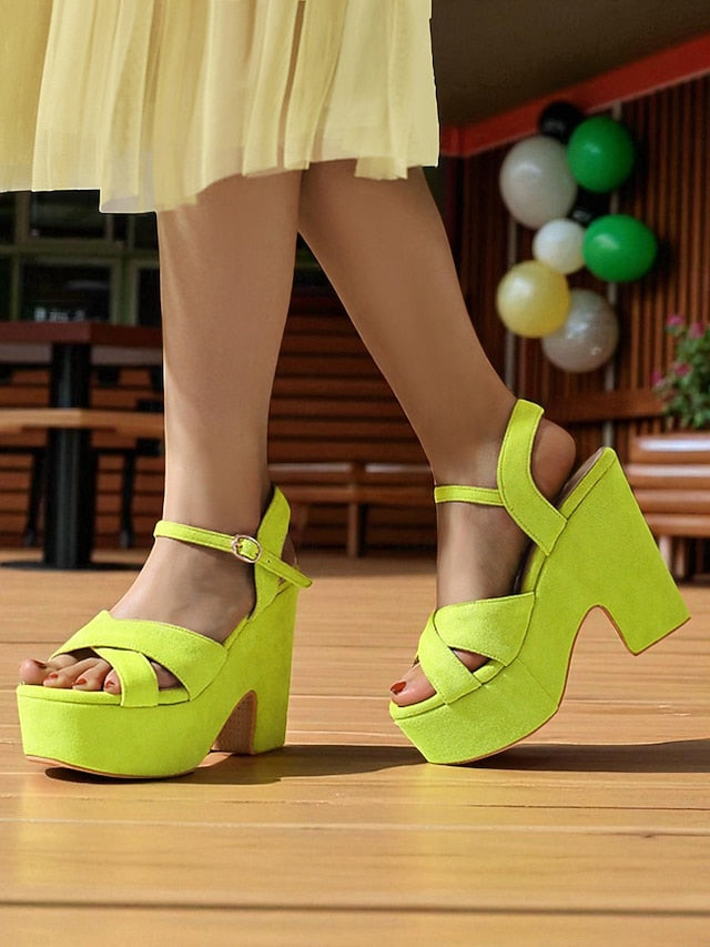 Platform with - Sandals Women's Suede Ankle Pink Strap Hot