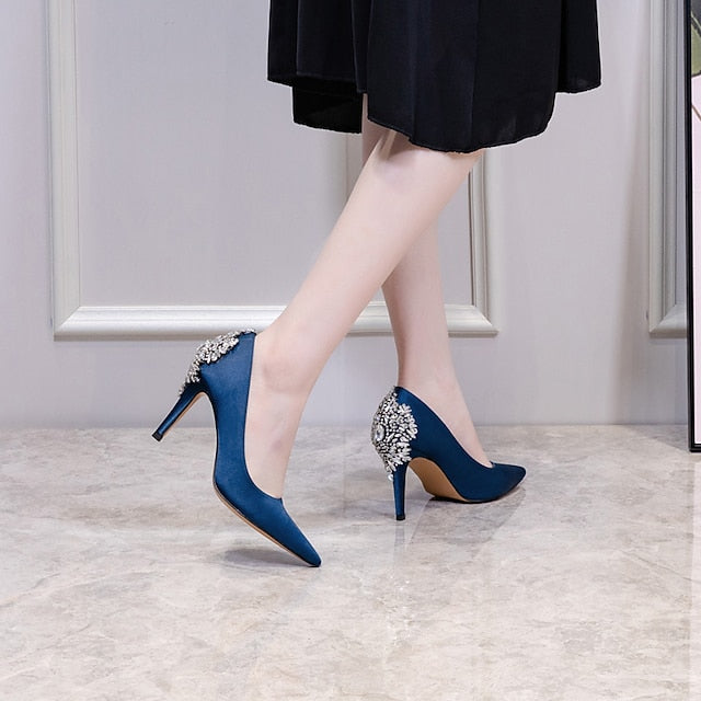 Bridal Wedding Bridesmaid Women's Pumps Shoes Office