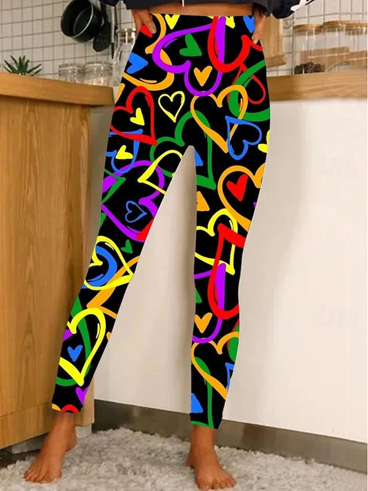 Women's Leggings Vacation Casual Full Length High