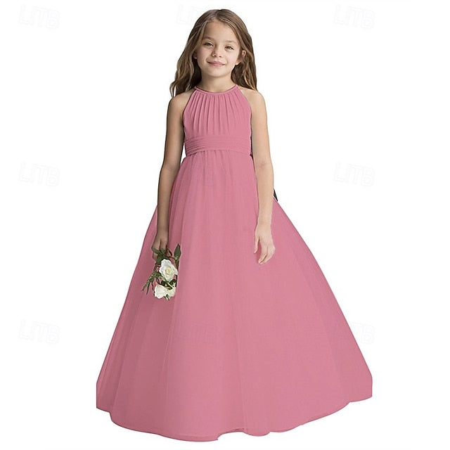Girls' Dress Kid's Flower Princess Girl