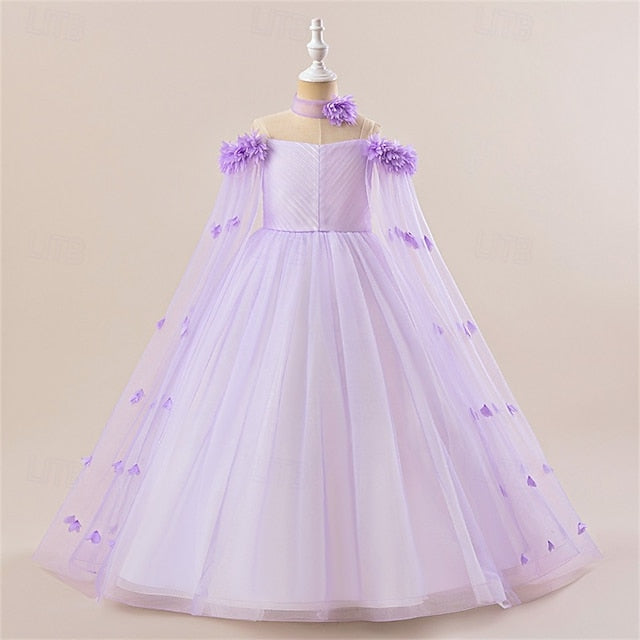 Girls' Flower Girl Dress Kid's Princess