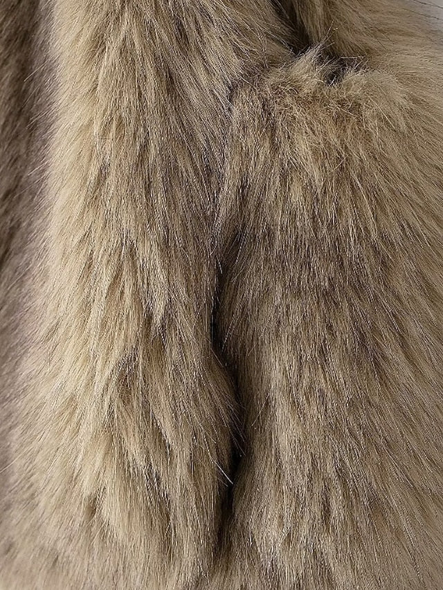 Leathers Fur Vest Faux Coat Furs Comfortable Women's