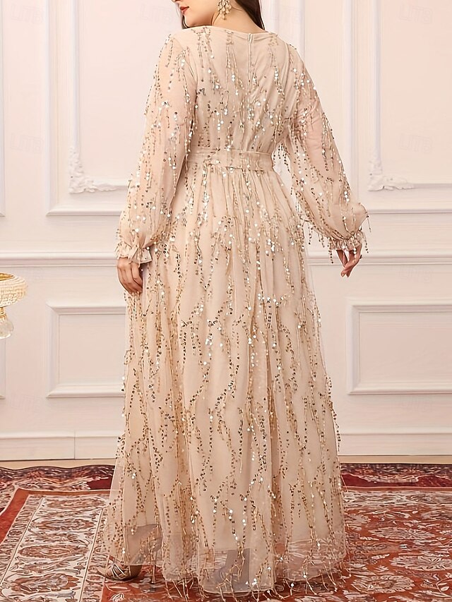 A-Line Ankle Length Wedding Guest Dress Formal Dresses Evening