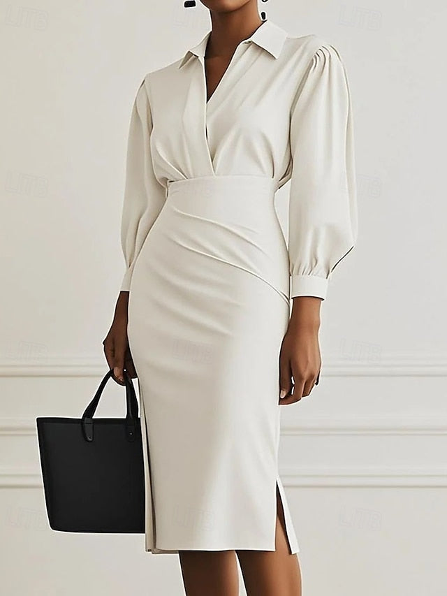 Women's Long Dress Maxi Dress Black Dress Sheath Dress