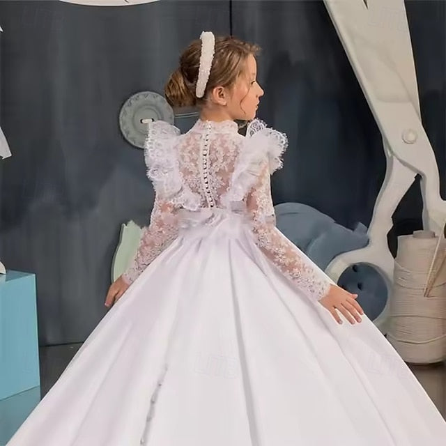 Dress Girls' Flower Communion Girl Party First