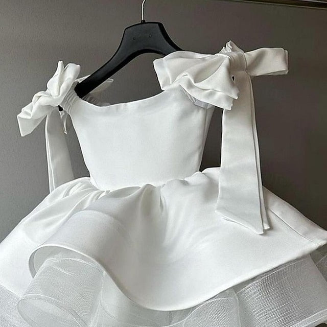 Girl Flower Dress Girls' Wedding Performance Party