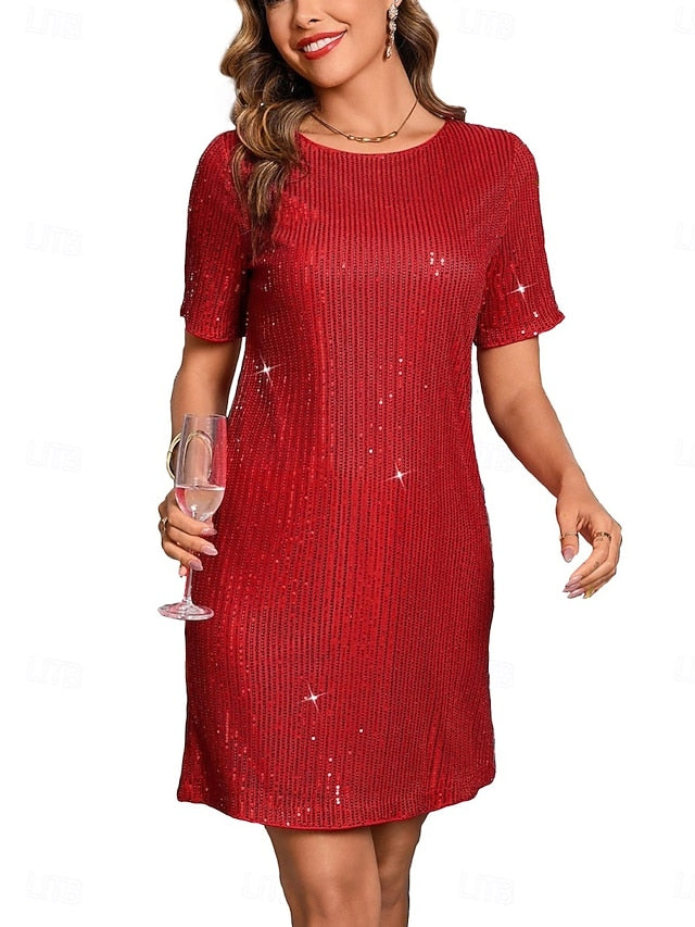 Women's Mini Dress T Shirt Dress Tee Dress Casual Party