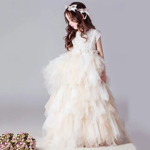 Princess Girl Dress Flower Girls' Kid's