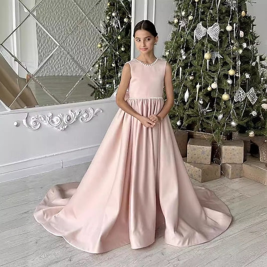 Communion Girl Party Dress Girls' First Flower