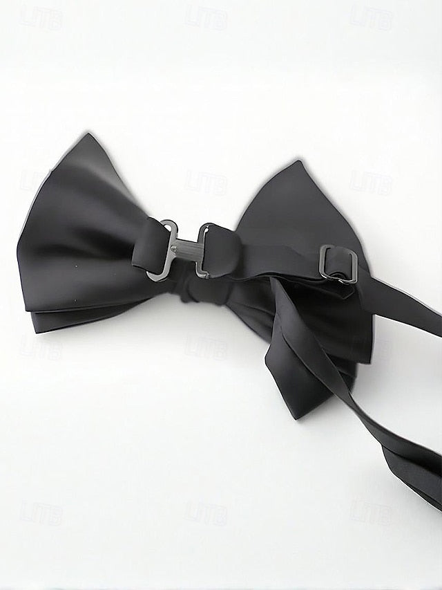 Satin Multiple Bow in Tie Colors Men's