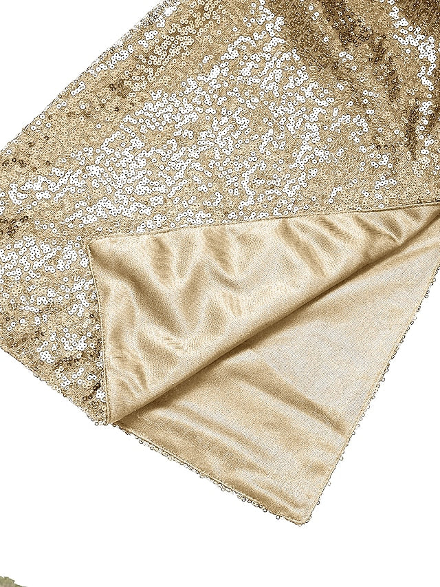 Women's Gold Dress Sequin Dress Party Dress Mini Dress