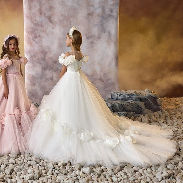 First Flower Girl Communion Party Girls' Dress