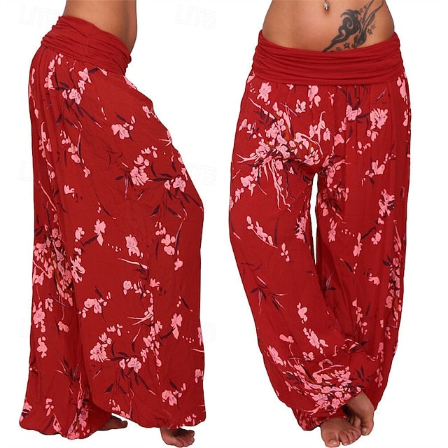 Women's Pants Trousers Harem Pants Palazzo Pants Fashion