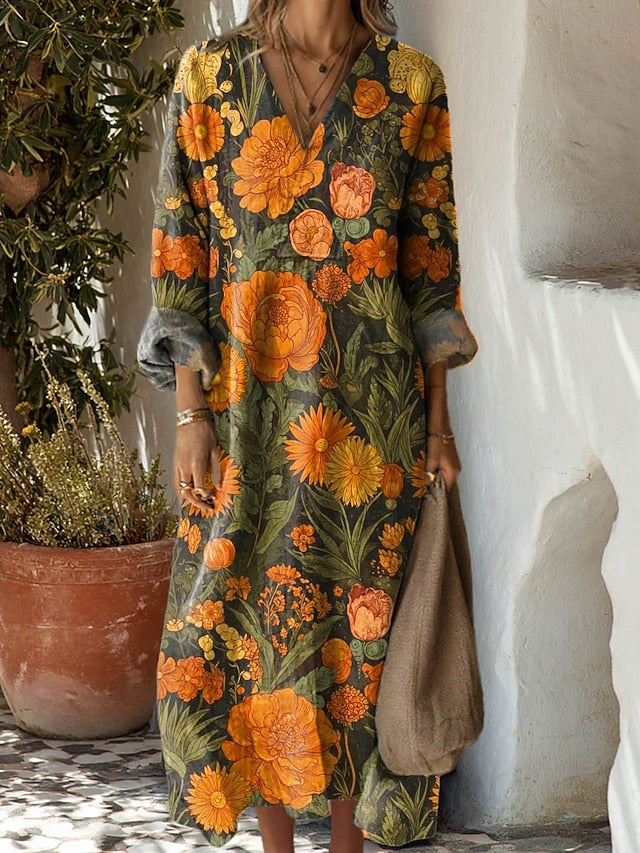 Women's Maxi Dress Sundress A Line Dress Vacation Casual