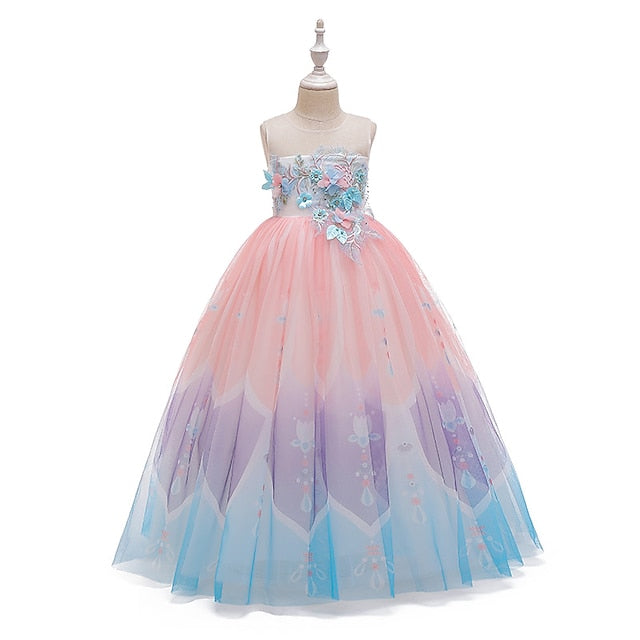 Party Girl Kids Girls' Dress Flower