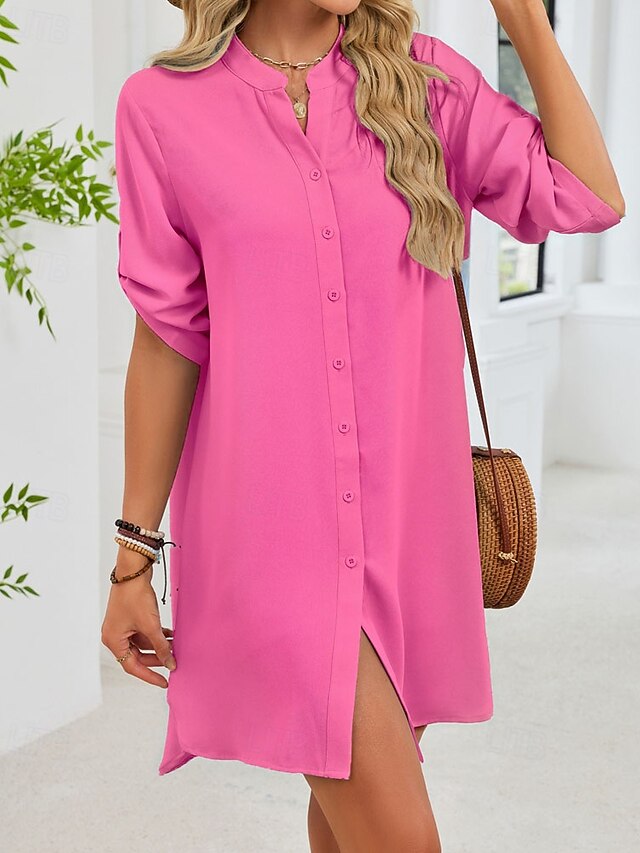 Women's Summer Tops Blouse Dressy Tops Plain Elegant