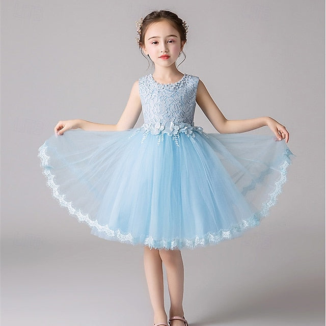 Dress Princess Kid's Girls' Girl Flower
