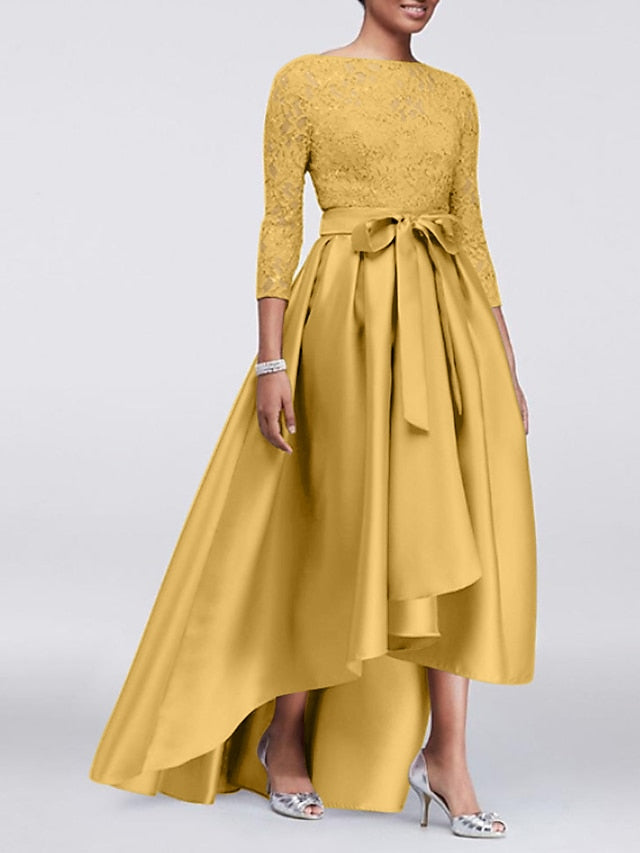 Size Elegant Bride Guest Mother Plus Dress the Wedding of A-Line