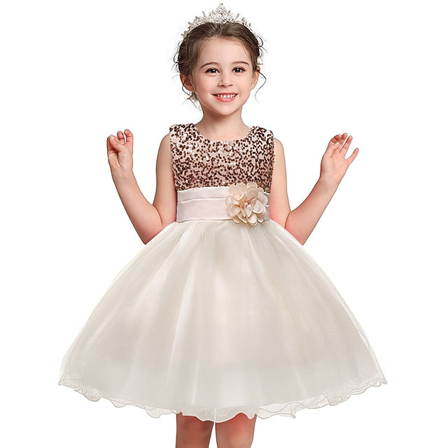 Dress Girls' Girl Party Wedding Flower