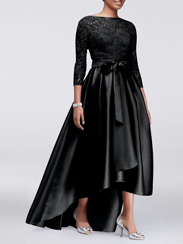 Size Elegant Bride Guest Mother Plus Dress the Wedding of A-Line