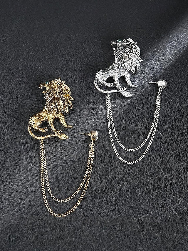 Pin Brooch Lapel with Deer Men's Christmas