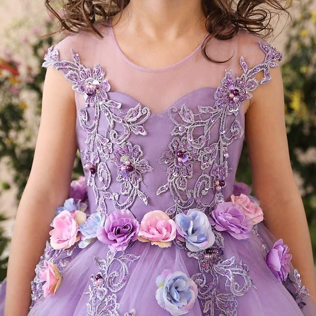 Princess Dress Flower Girl Kid's Girls'