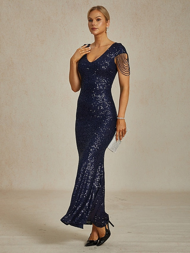 Women's Maxi Dress Sheath Dress Trumpet Mermaid Dress