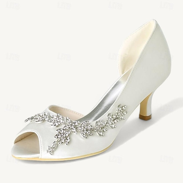 Wedding Bling Women's Bridal Sparkling Shoes